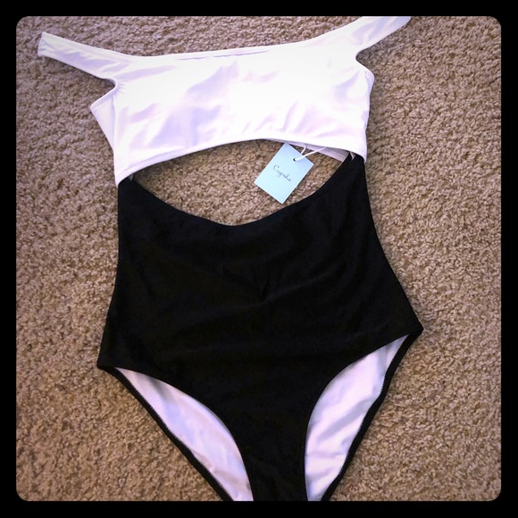 Cupshe Other - NWT cupshe off the shoulder one piece suit